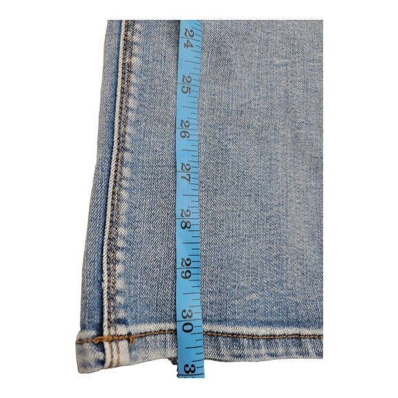 Est. 1946 Denim Women' Hi-Rise Straight Leg Light Wash Jeans Size 14 Stretch - Picture 7 of 9